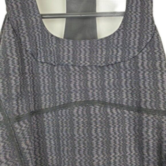 Lululemon T Back Tank Top Built In Bra Running Sports Yoga Womens Lulu Mesh - Picture 5 of 5